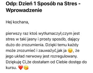 Skuteczny sposób na stres